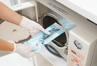 滅菌・消毒の徹底